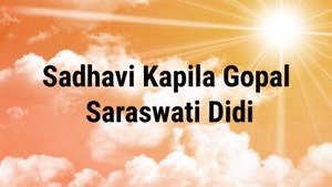 Sadhavi Kapila Gopal Saraswati Didi on Aastha - past program