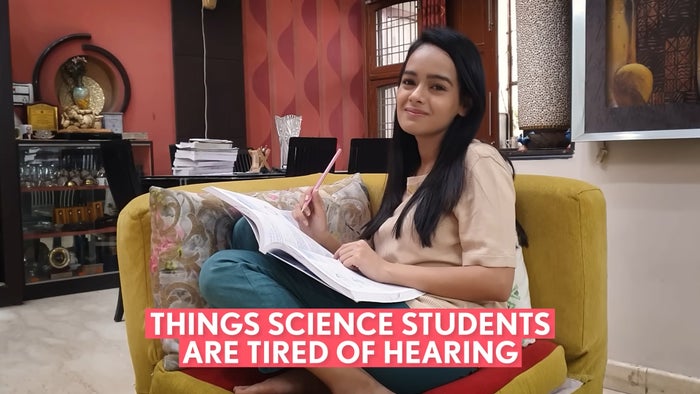 Things Science Students Are Tired Of Hearing on JioTV