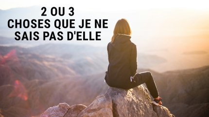 2 ou 3 choses que je ne sais pas d'elle on TV5 Monde