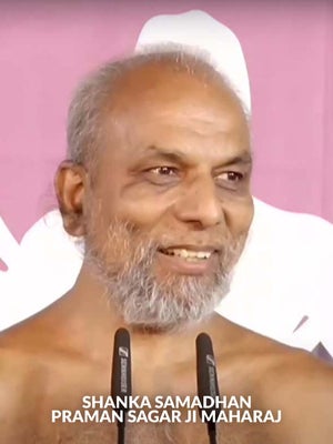 Shanka Samadhan Praman Sagar ji Maharaj on Jinvani TV - past program