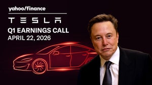 Tesla Earnings on Yahoo Finance - past program