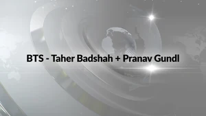 BTS - Taher Badshah + Pranav Gundl on ET Now - past program