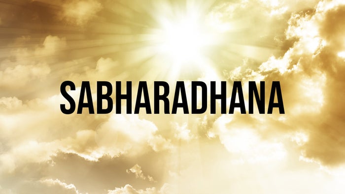 Sabharadhana on JioTV