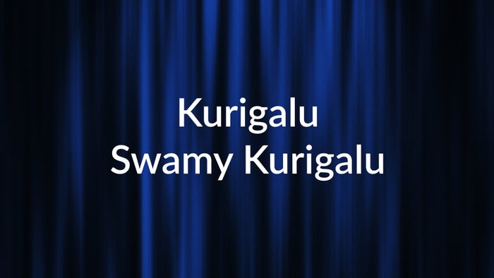 Kurigalu Swamy Kurigalu on JioTV