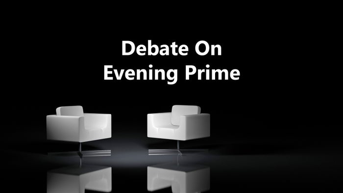 Debate On Evening Prime on JioTV