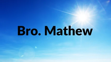 Bro. Mathew on Nambikkai