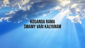 Kodanda Rama Swamy Vari Kalyanam on SVBC3 - past program