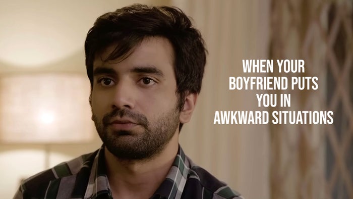 When Your Boyfriend Puts You In Awkward Situations on JioTV