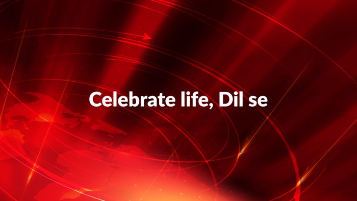 Celebrate life, Dil se on JioTV