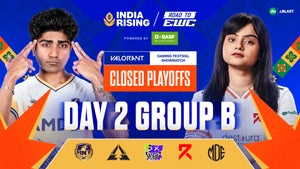 DAY 2 LIVE | India Rising: Road to EWC – VALORANT Showmatch Closed Playoffs Episode 17 on JioGames HD - past program