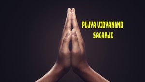 Pujya Vidyanand Sagarji on Dharma Sandesh - past program