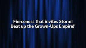 Fierceness that invites Storm! Beat up the Grown-Ups Empire!' on Sony Yay Telugu - past program
