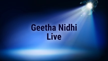 Geetha Nidhi Live Live on Hindu Dharmam