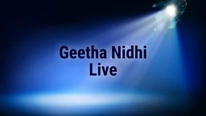 Geetha Nidhi Live on Hindu Dharmam - past program