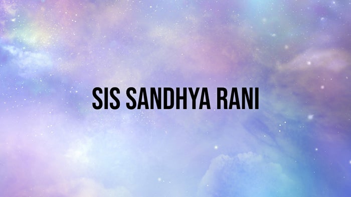 Sis Sandhya Rani on JioTV