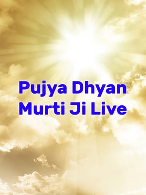 Pujya Dhyan Murti Ji Live on Ishwar TV - live program