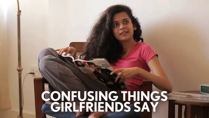 Confusing Things Girlfriends Say on JioTV