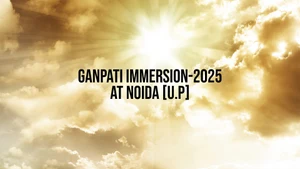 Ganpati Immersion-2025 at Noida [U.P] on Satsang TV - past program
