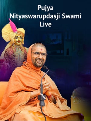 Pujya Nityaswarupdasji Swami Live on Lakshya TV - past program