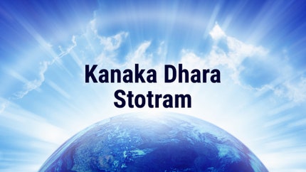 Kanaka Dhara Stotram on Hindu Dharmam