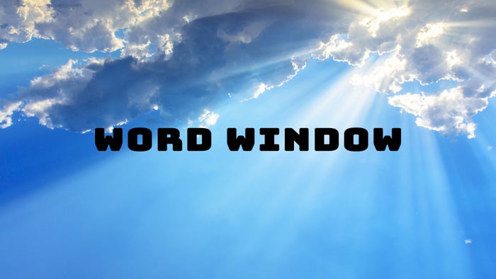 Word Window on JioTV