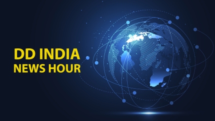 DD India News Hour on DD India