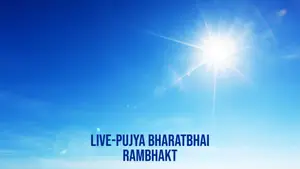 Live-Pujya Bharatbhai Rambhakt on Lakshya TV - past program
