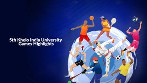 5th Khelo India University Games Highlights on DD Sports - past program