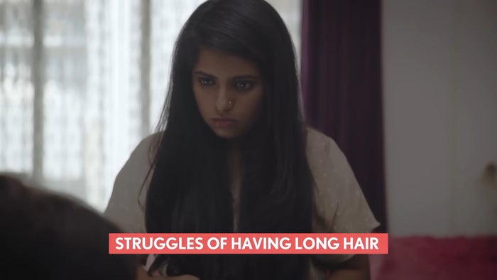 Struggles Of Having Long Hair on JioTV