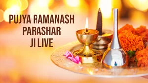 Pujya Ramanash Parashar Ji Live on Satsang TV - past program