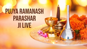 Pujya Ramanash Parashar Ji Live on Satsang TV - past program