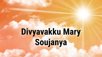 Divyavakku Mary Soujanya on Divya Vani