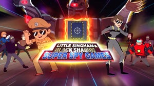 Little Singham Black Shadow Super Spy Games on Discovery Kids Hindi - past program