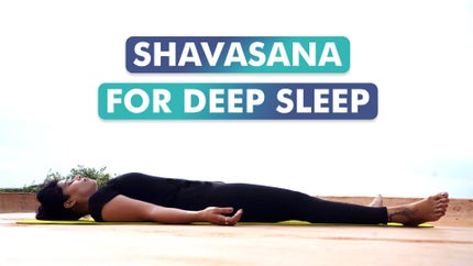 Shavasana For Deep Sleep on Restful Sleep