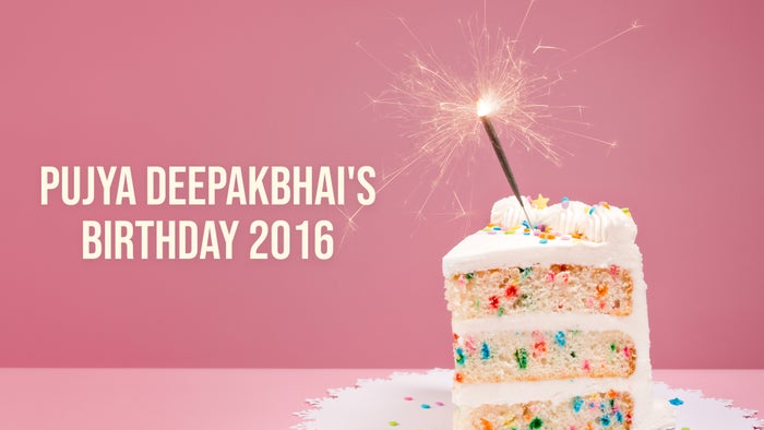 Pujya Deepakbhai's Birthday 2016 on JioTV