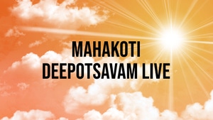 Mahakoti Deepotsavam Live on HM TV - past program