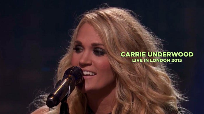 Carrie Underwood -- Live in London 2015 on JioTV
