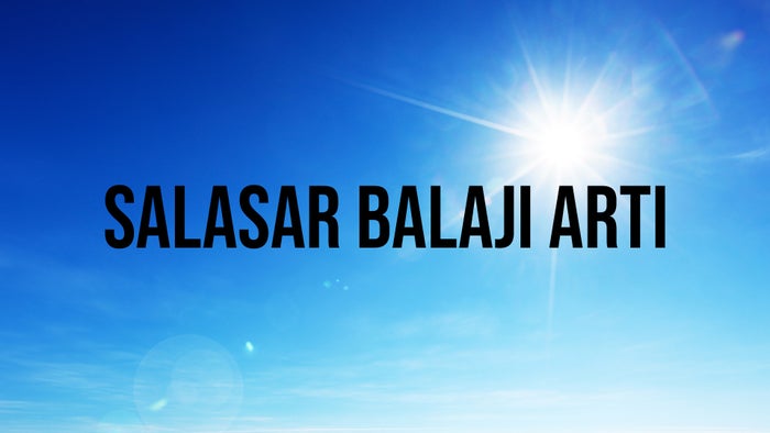 Salasar Balaji Arti on JioTV