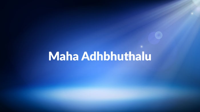 Maha Adhbhuthalu on JioTV