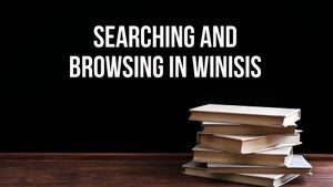 Searching And Browsing In Winisis on DD Gyandarshan - past program