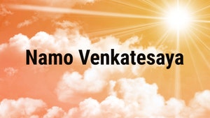 Namo Venkatesaya on HM TV - past program