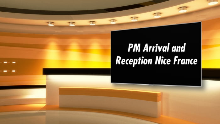 PM Arrival and Reception Nice France on JioTV