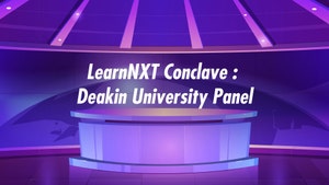 LearnNXT Conclave : Deakin University Panel on NDTV 24x7 - past program