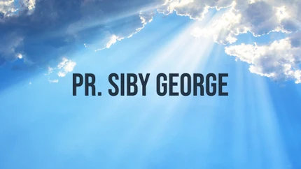 Pr. Siby George on Harvest TV 24x7
