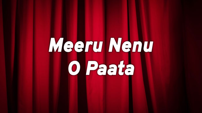 Meeru Nenu O Paata on JioTV