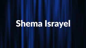 Shema Israyel on Shalom - past program