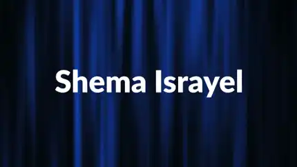 Shema Israyel on Shalom