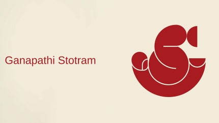 Ganapathi Stotram on Hindu Dharmam