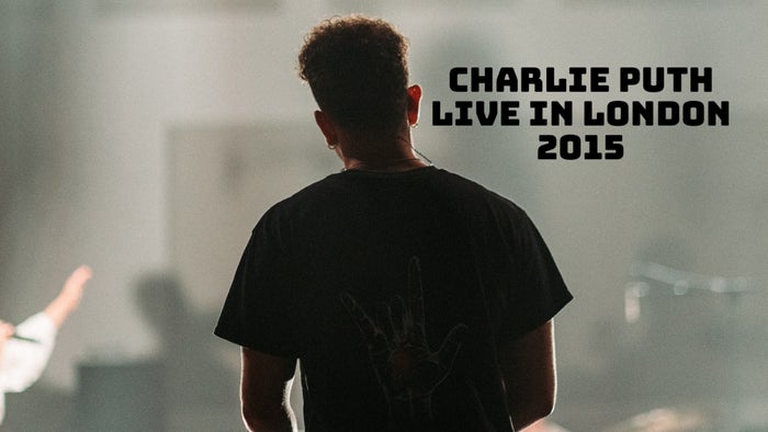Charlie Puth - Live in London 2015 on JioTV