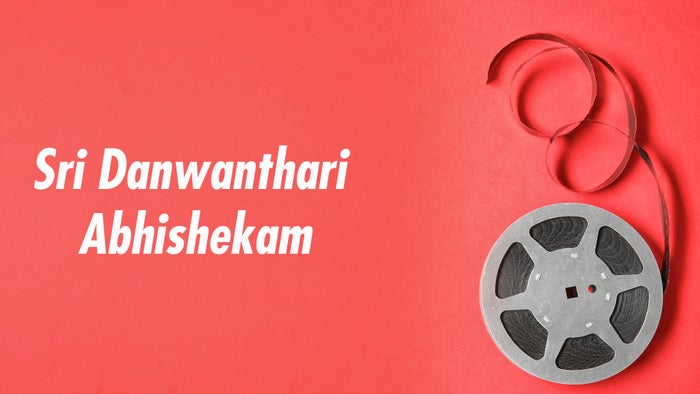 Sri Danwanthari Abhishekam on JioTV